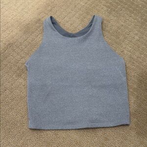 Athleta Gray Crop Tank Top